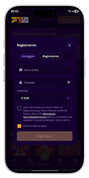f1 casino login